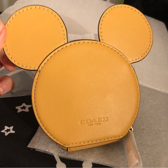 Coach x Disney Mickey Mouse Coin Case - Picture 2 of 8
